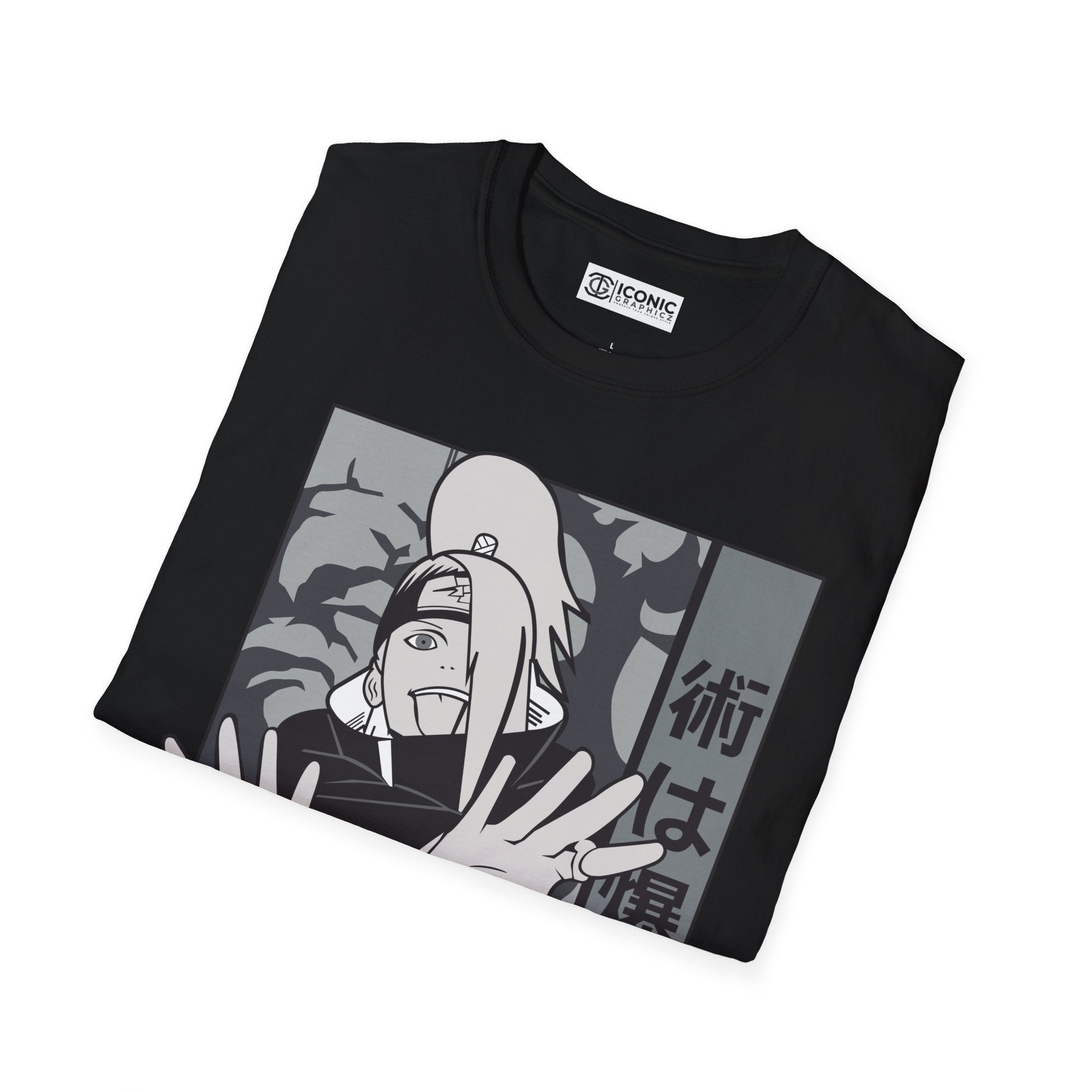 Deidara Unisex Softstyle T-Shirt - IGZ Clothing 