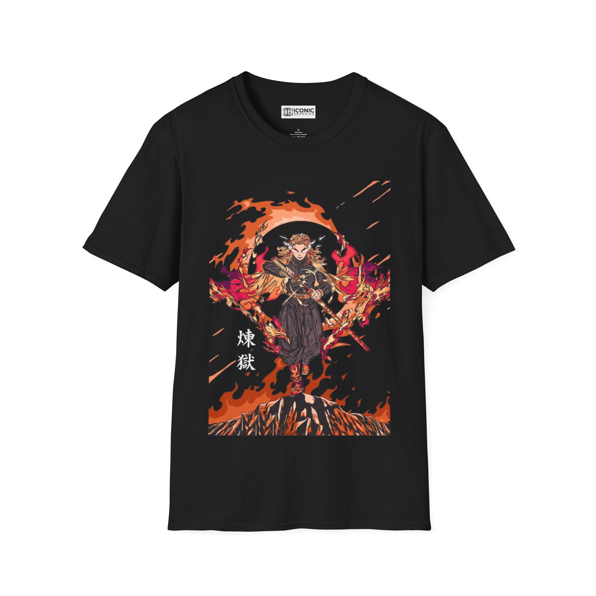 Rengoku Unisex Softstyle T-Shirt - IGZ Clothing 