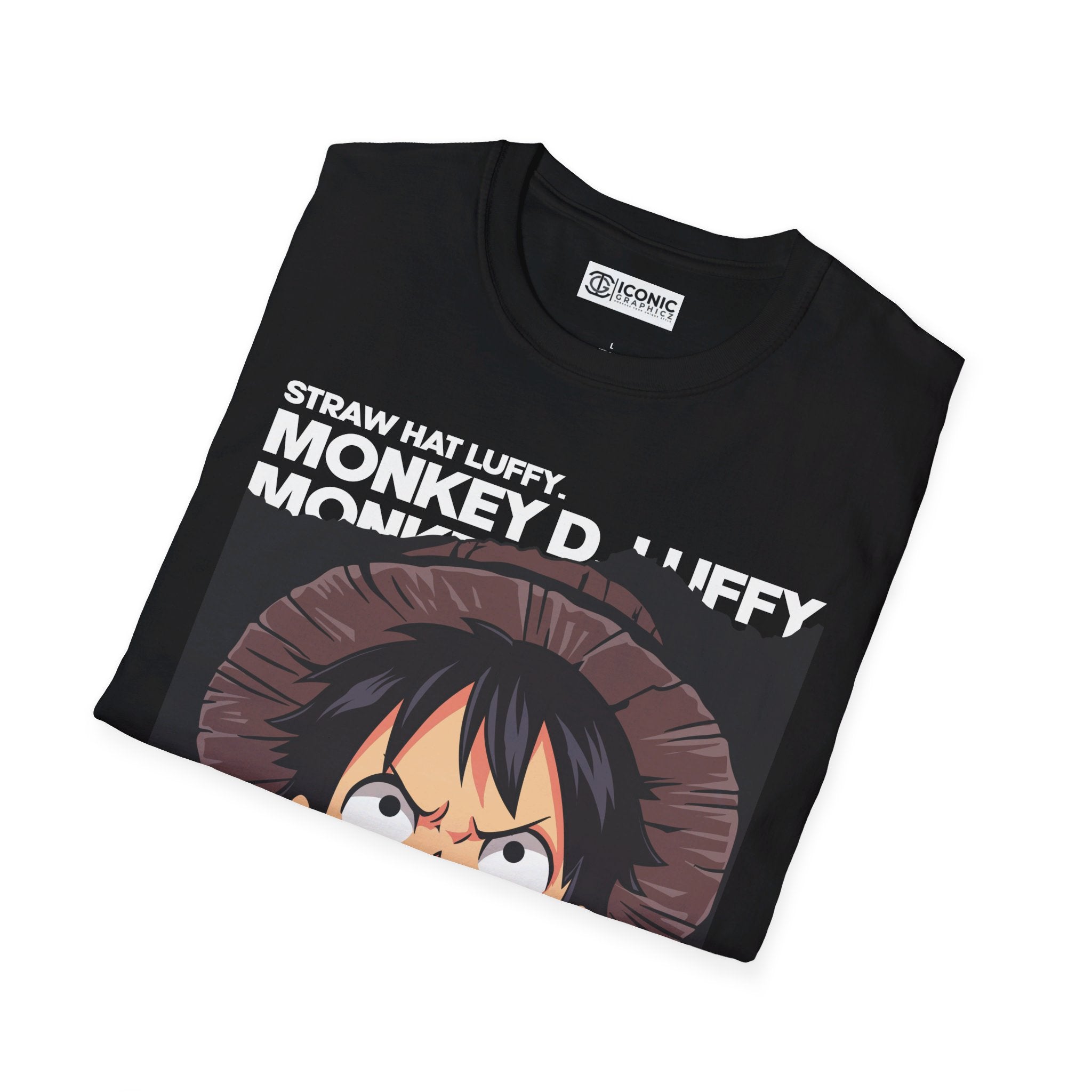 Luffy Unisex Softstyle T-Shirt - IGZ Clothing 