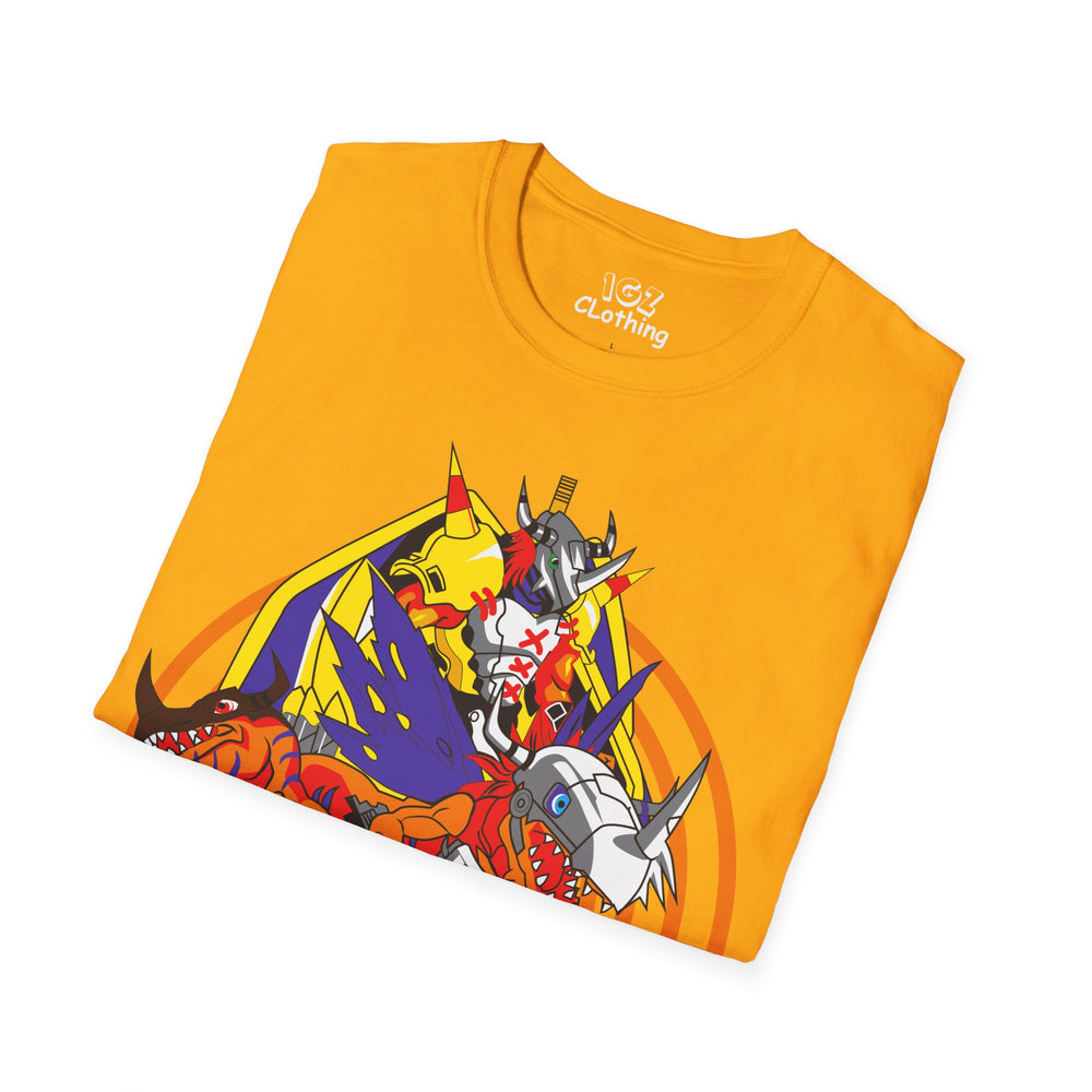 Greymon Evolution Digimon T-Shirt