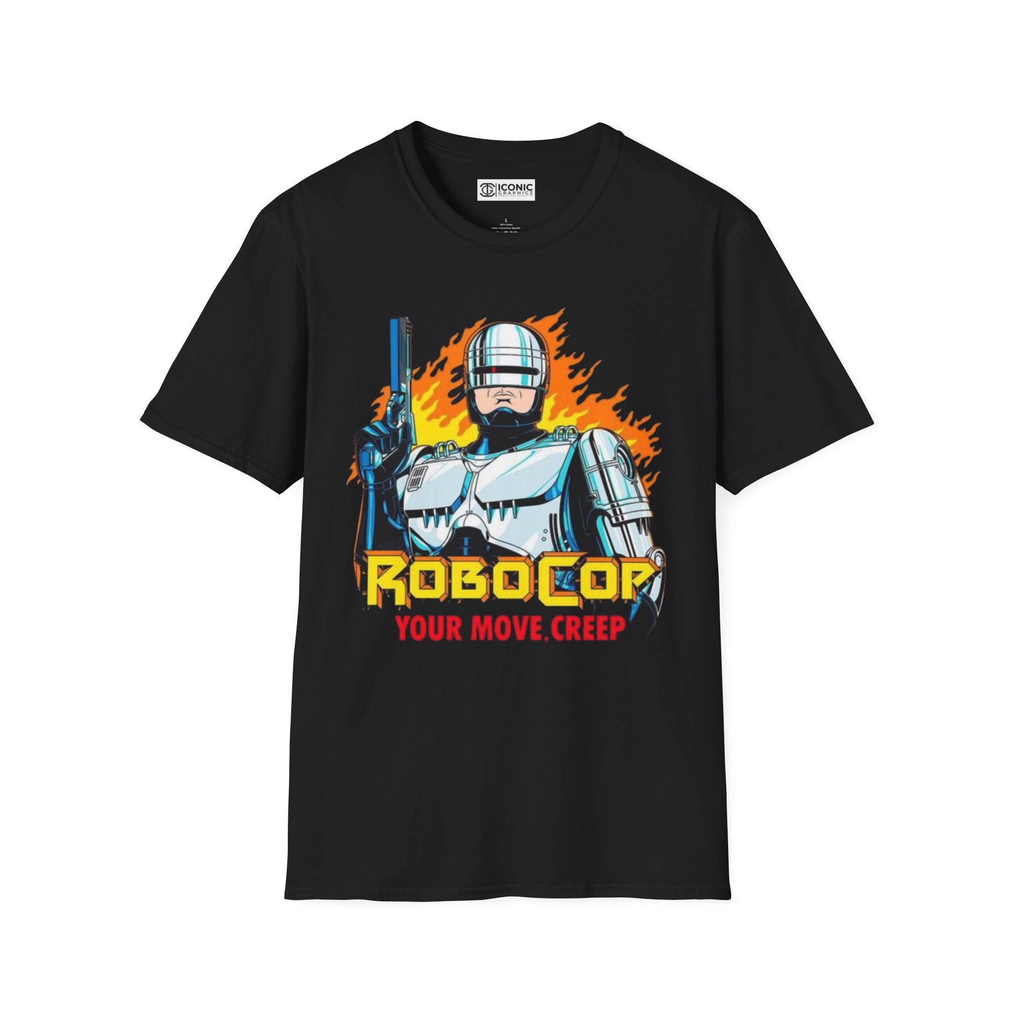 Robocop Unisex Softstyle T-Shirt - IGZ Clothing 