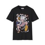 Sun God Luffy One Piece T-Shirt Printify
