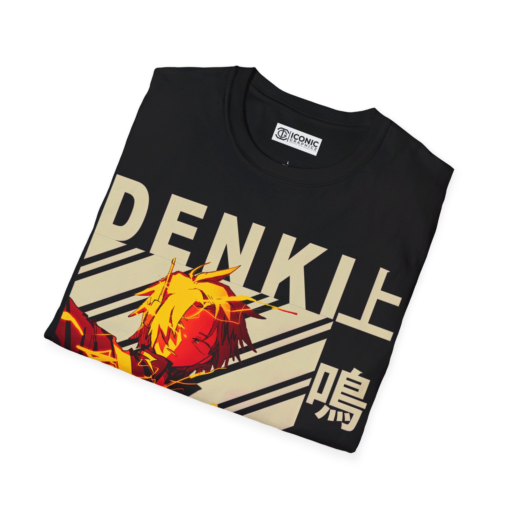 Denki Unisex Softstyle T-Shirt - IGZ Clothing 