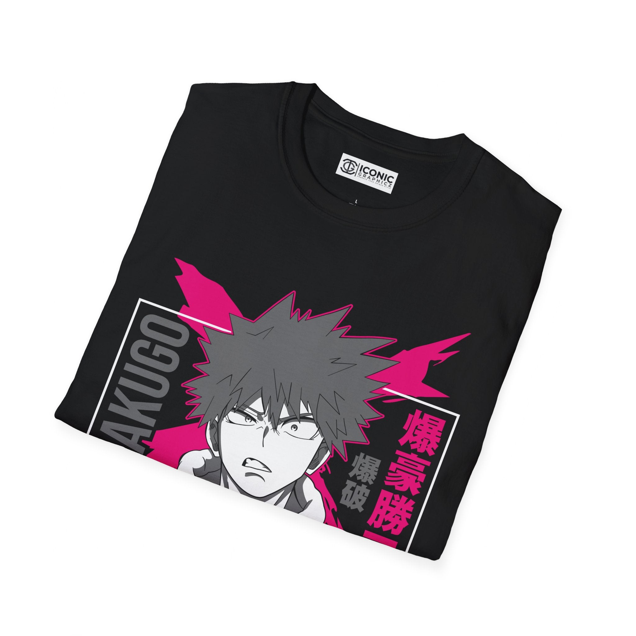 Bakugo Unisex Softstyle T-Shirt - IGZ Clothing 