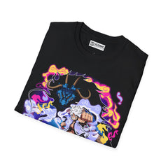 Sun God Luffy Unisex Softstyle T-Shirt - IGZ Clothing 