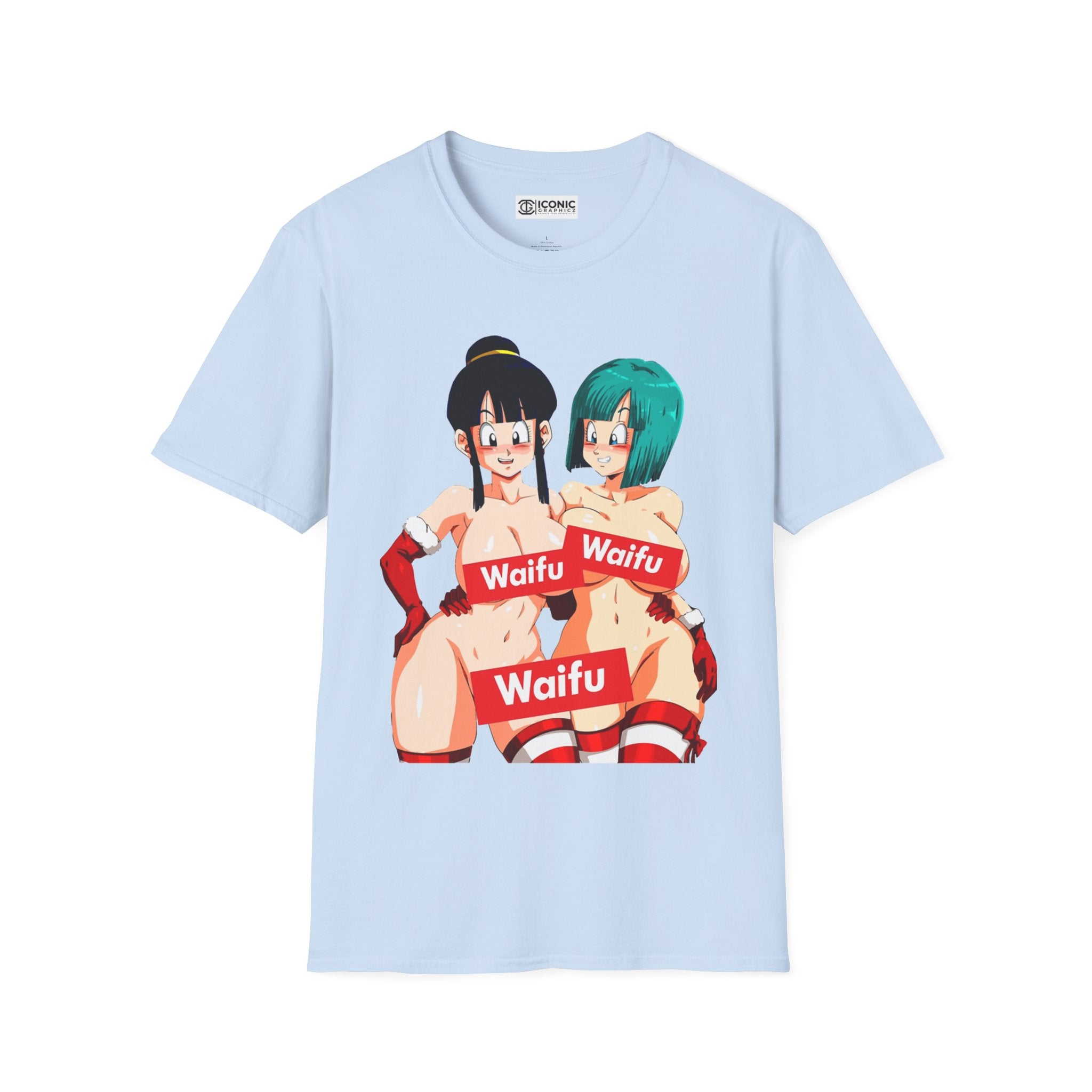 Bulma and Chi Chi Unisex Softstyle T-Shirt - IGZ Clothing 