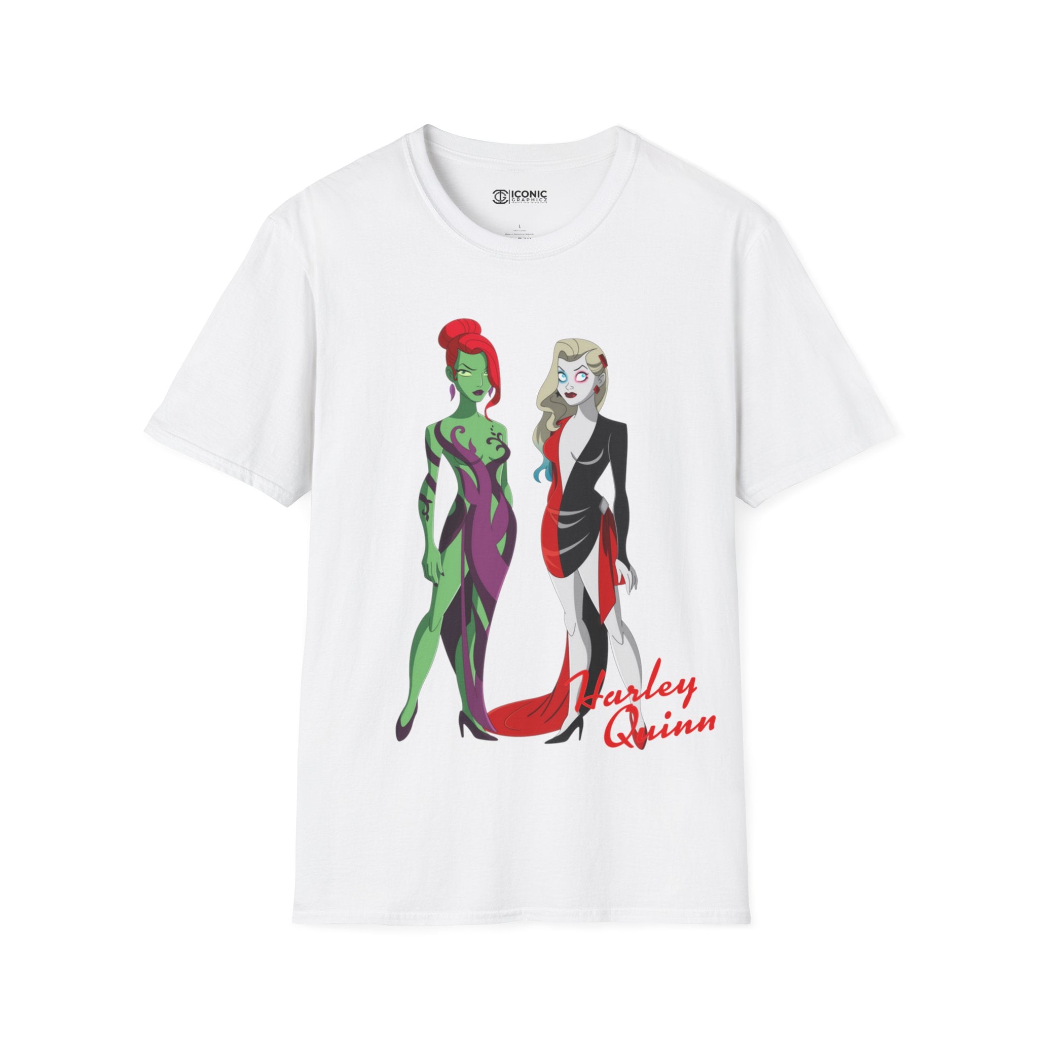 Harley Quinn Unisex Softstyle T-Shirt - IGZ Clothing 