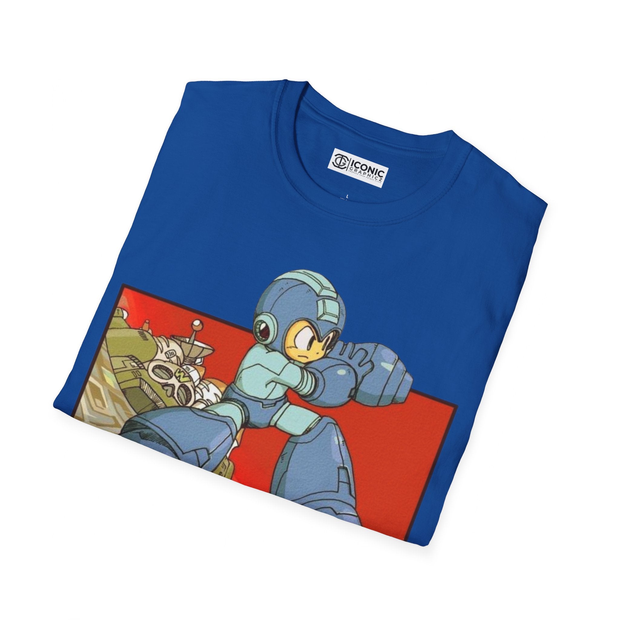 Megaman Unisex Softstyle T-Shirt - IGZ Clothing 