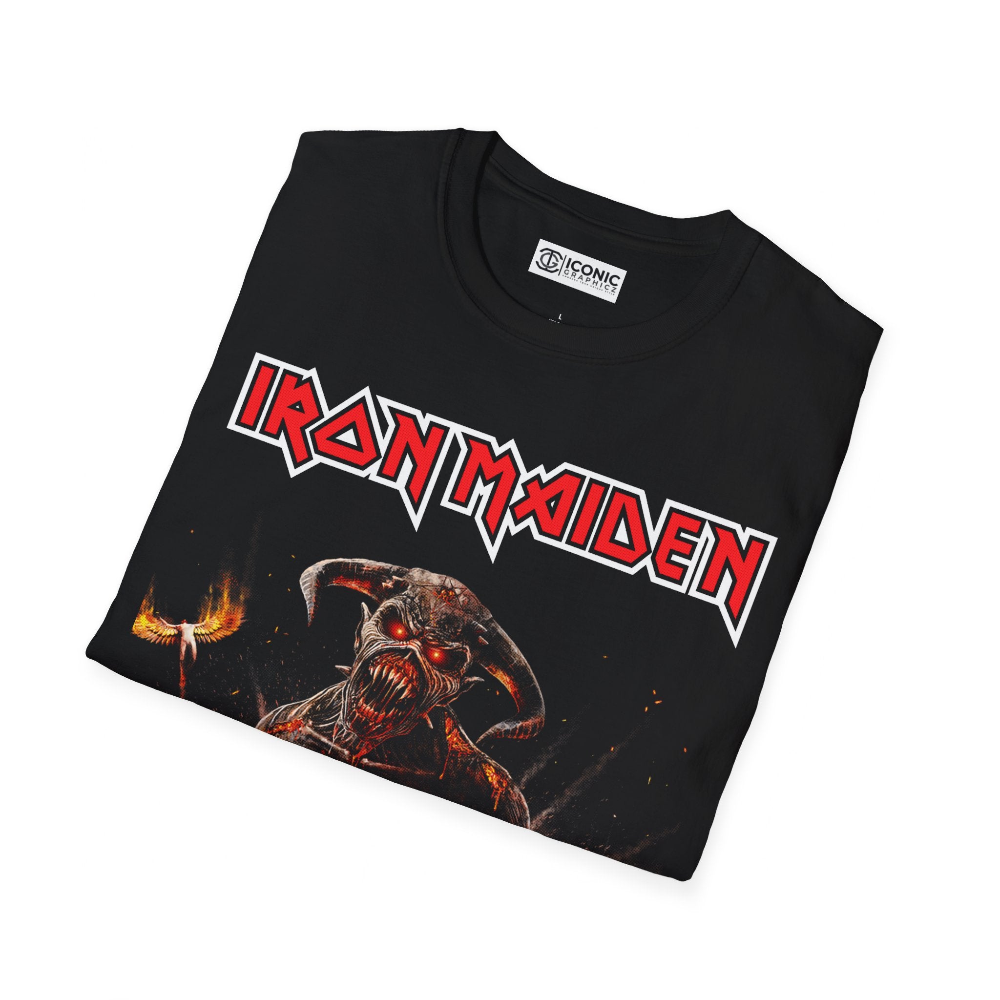 Iron Maiden Unisex Softstyle T-Shirt - IGZ Clothing 