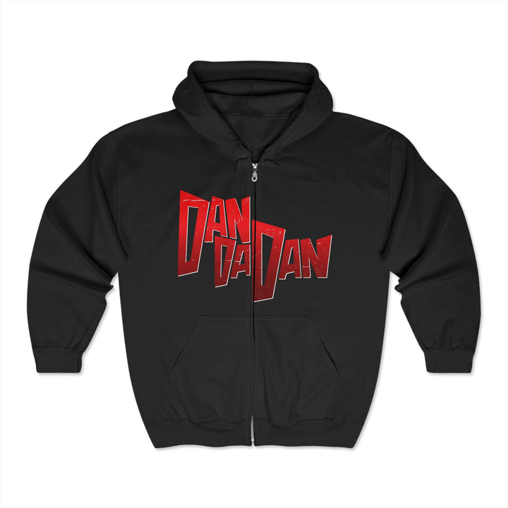 Dandadan Full Zip Hooded Sweatshirt Printify