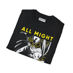 All Might Unisex Softstyle T-Shirt - IGZ Clothing 