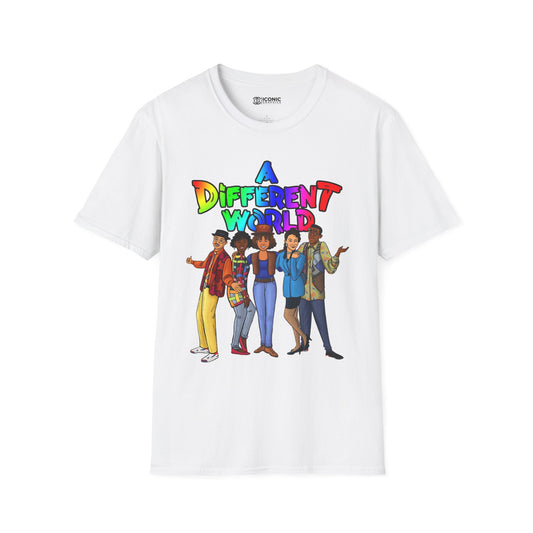 A Different World Unisex Softstyle T-Shirt - IGZ Clothing 