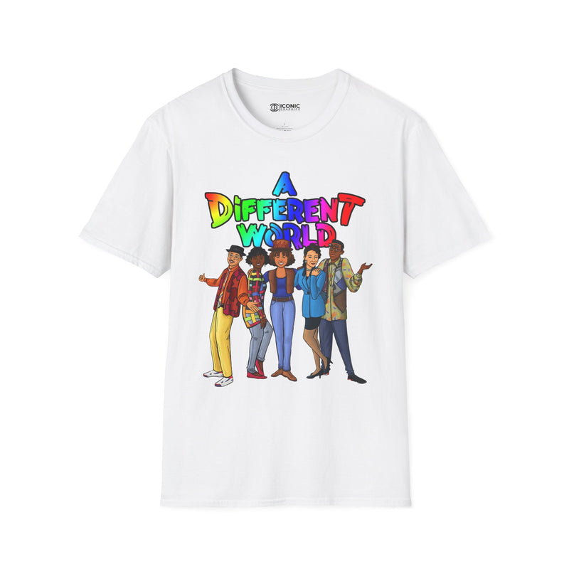 A Different World Unisex Softstyle T-Shirt - IGZ Clothing 