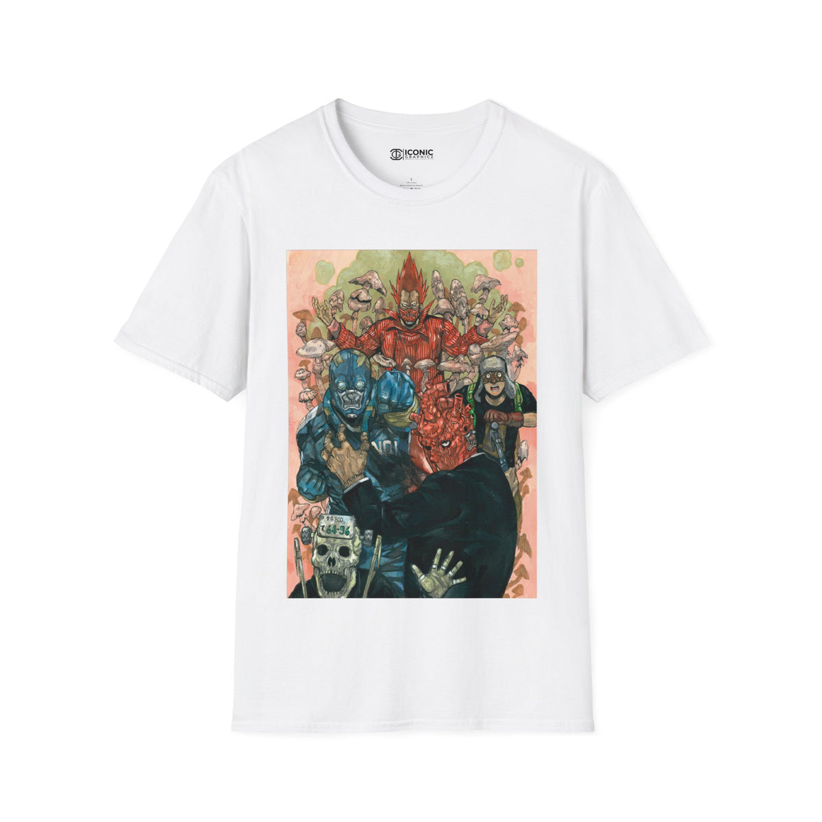 Dorohedoro Shin and En Unisex Softstyle T-Shirt - IGZ Clothing 