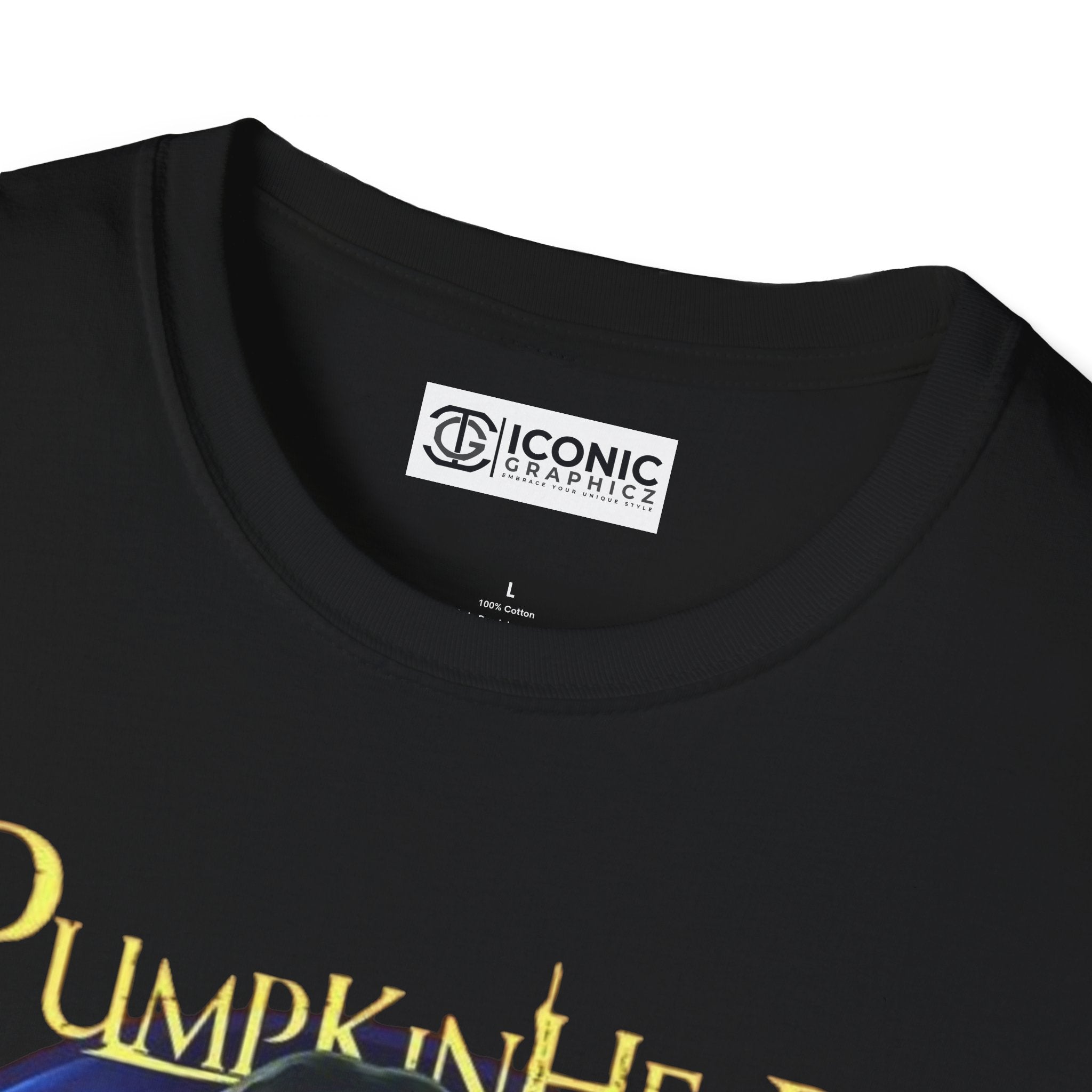 Pumpkin Head Unisex Softstyle T-Shirt - IGZ Clothing 