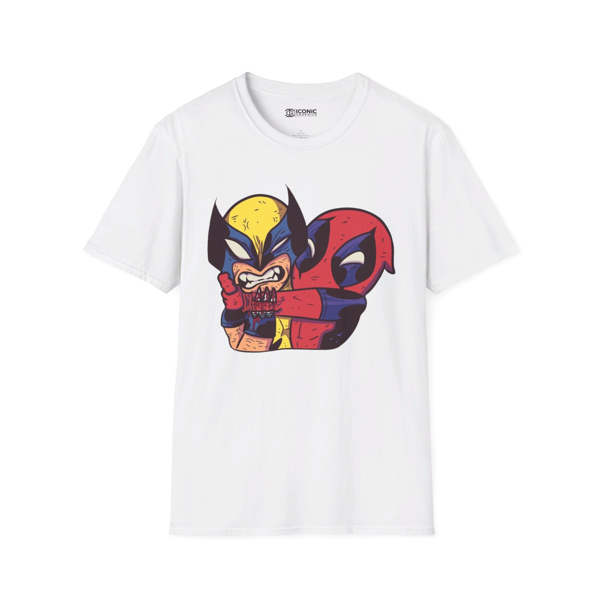 Deadpool and Wolverine Unisex Softstyle T-Shirt - IGZ Clothing 