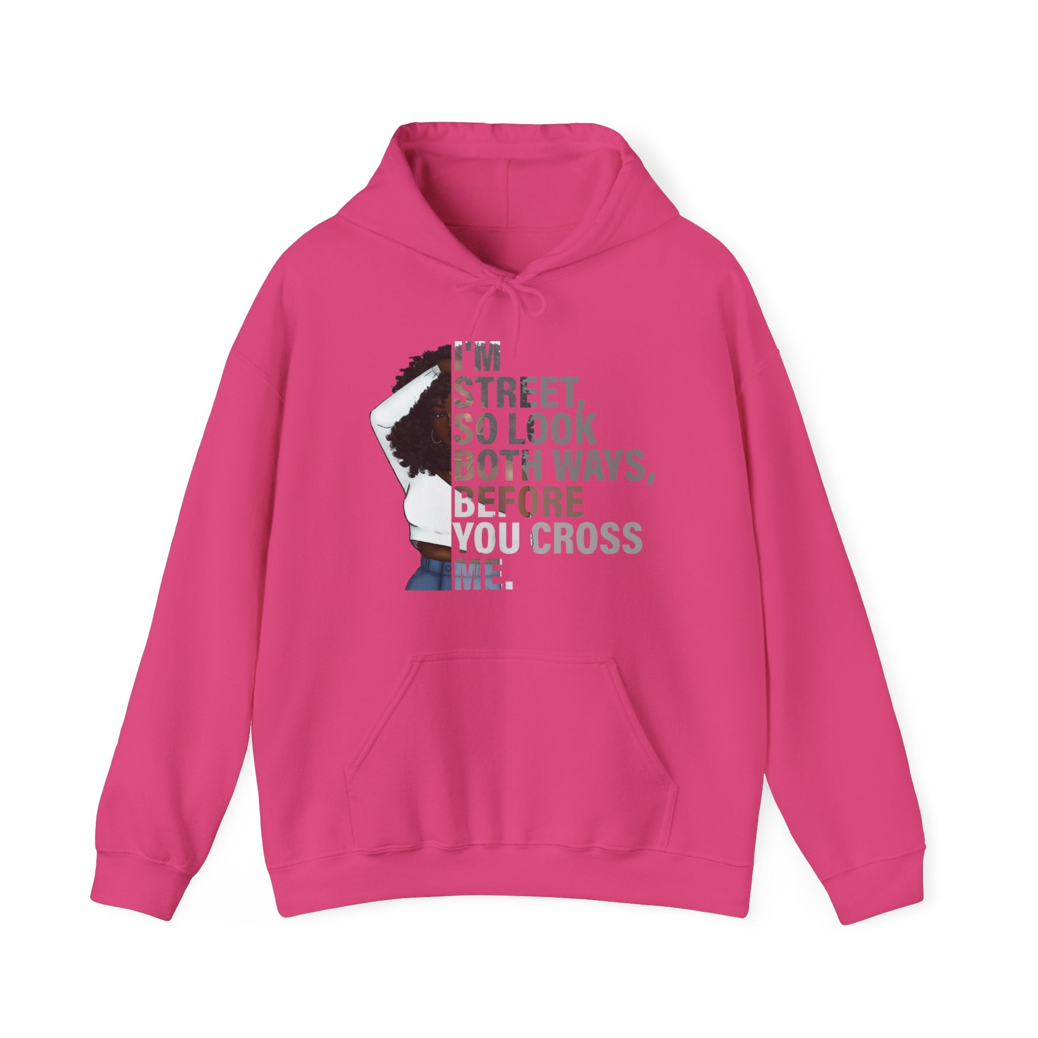 Black girl magic Unisex Heavy Blend™ Hooded Sweatshirt - IGZ Clothing 