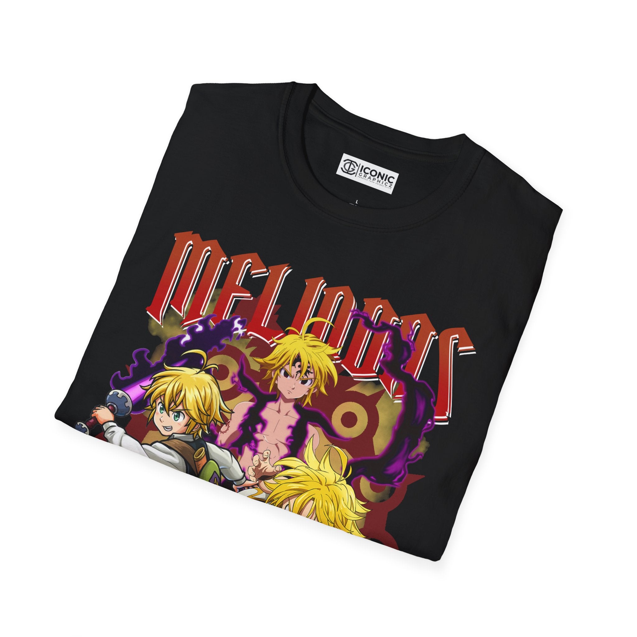 Meliodas Unisex Softstyle T-Shirt - IGZ Clothing 