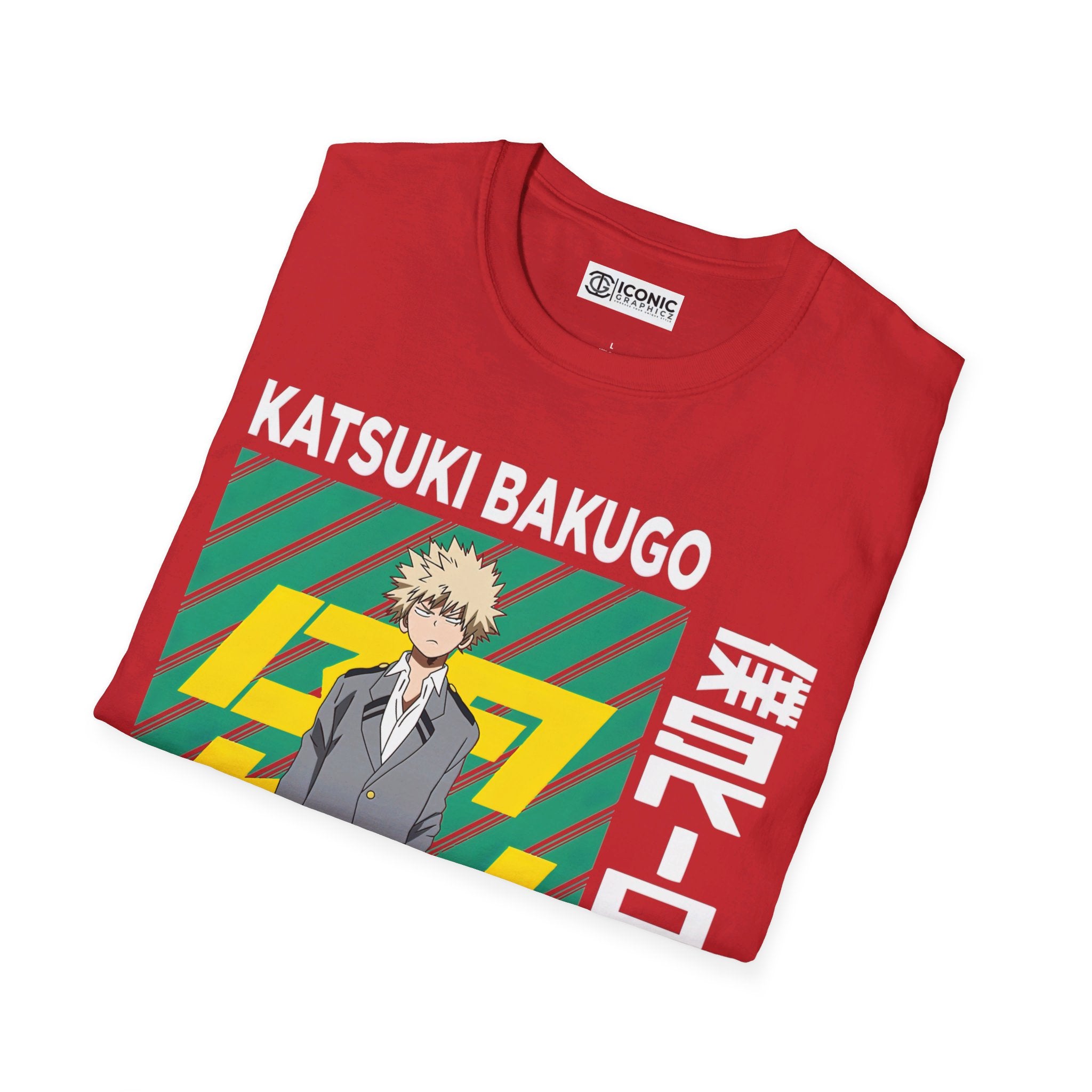 Bakugo Unisex Softstyle T-Shirt - IGZ Clothing 