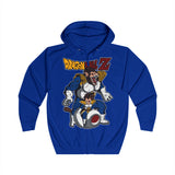 Vegeta DragonBall Z Unisex Full Zip Hoodie