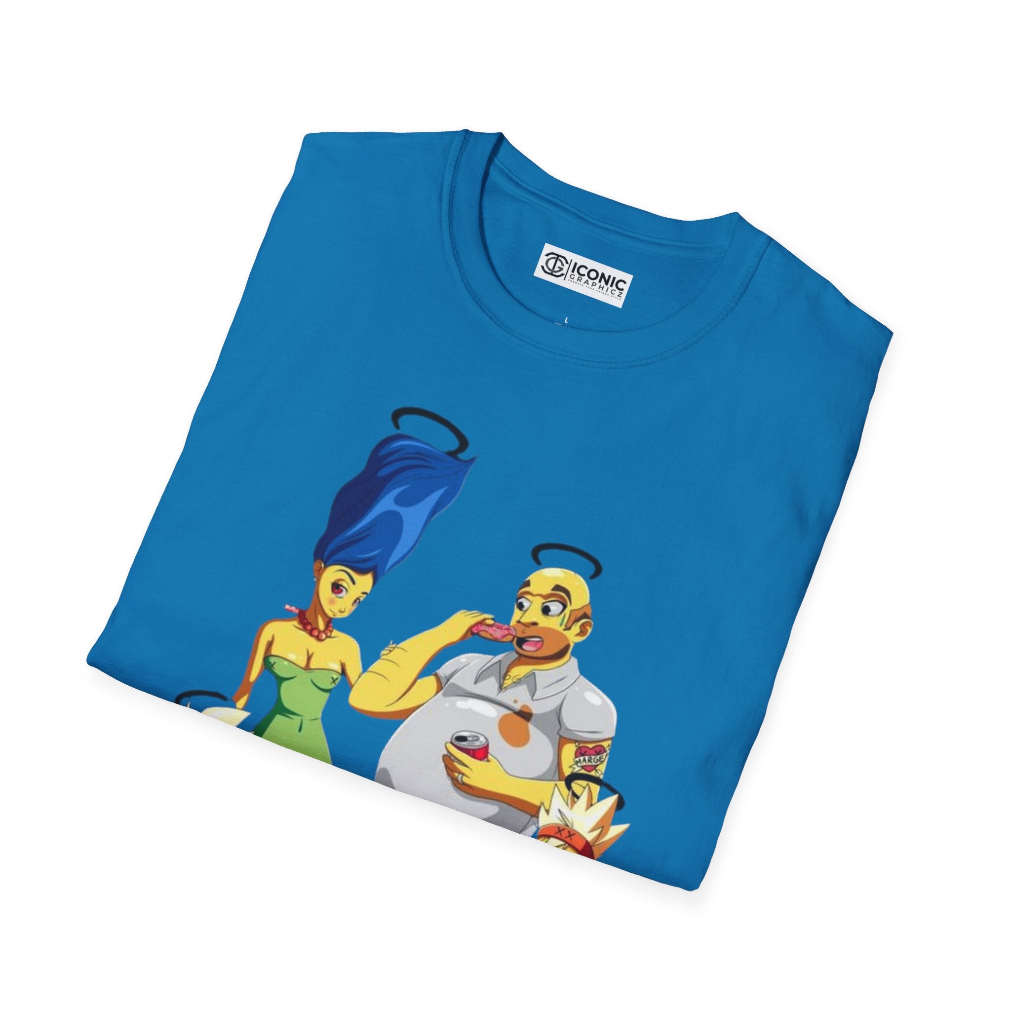 Simpsons Unisex Softstyle T-Shirt - IGZ Clothing 