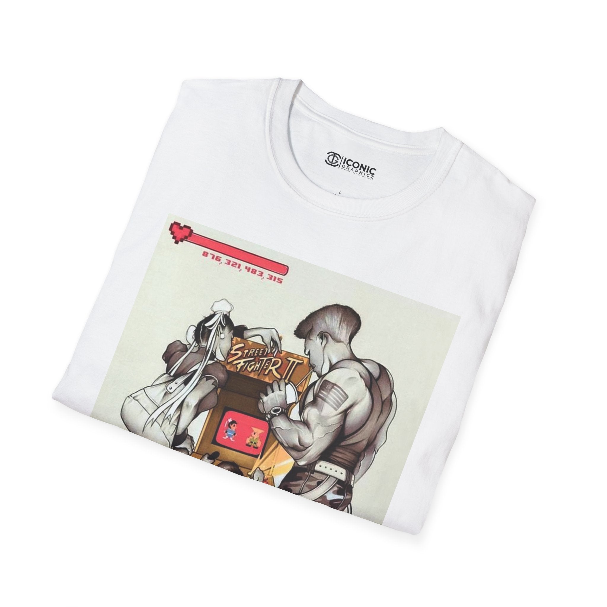 Street Fighter Unisex Softstyle T-Shirt - IGZ Clothing 