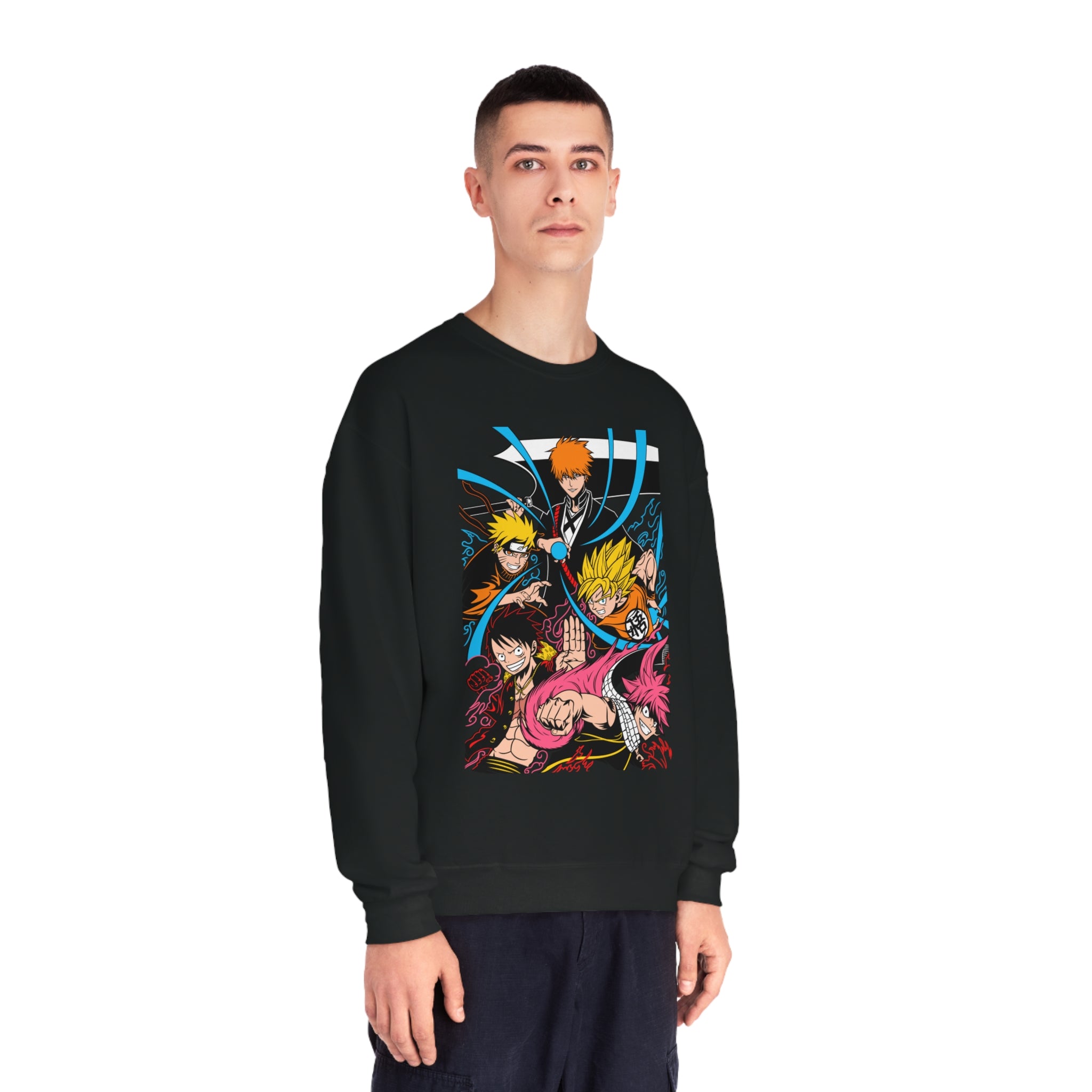 Anime Unisex NuBlend® Crewneck Sweatshirt