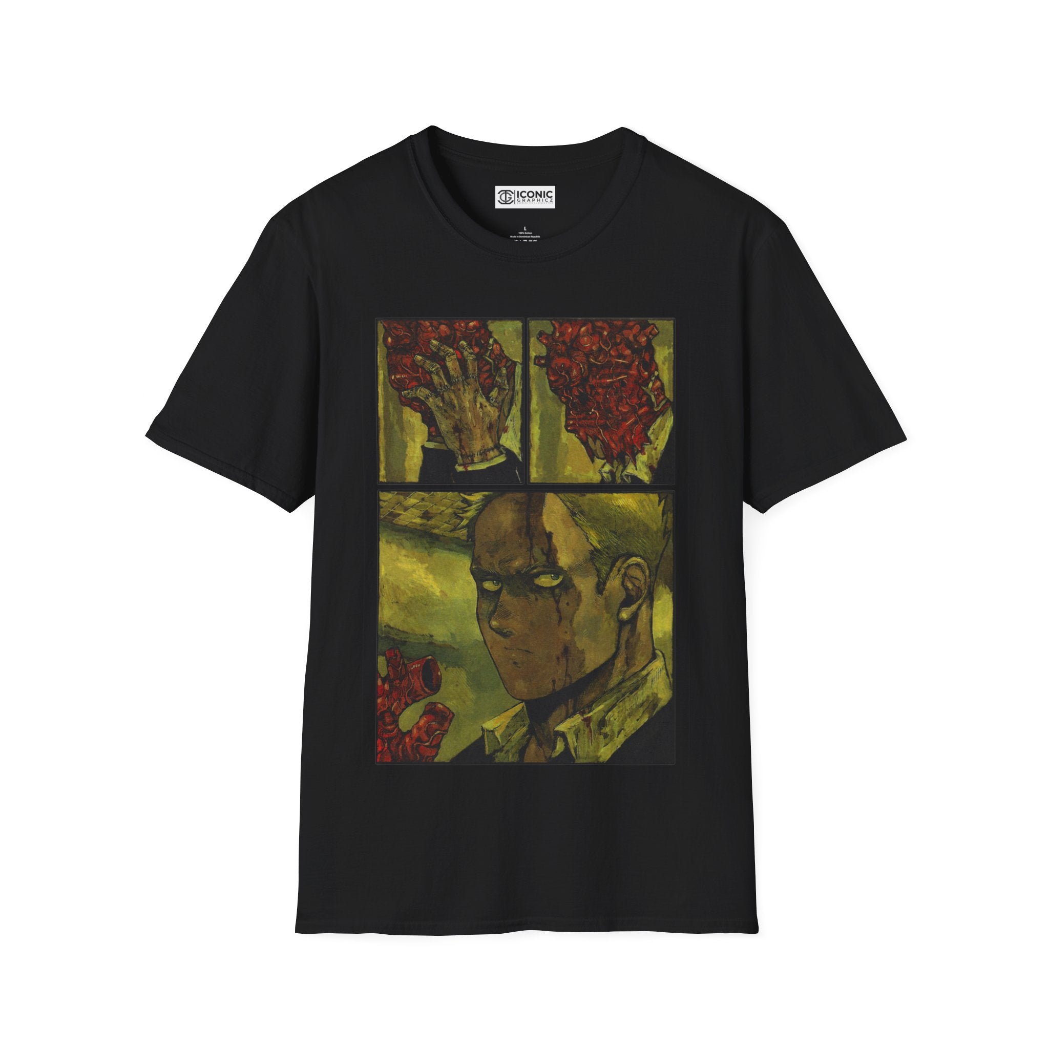 Dorohedoro Shin Unisex Softstyle T-Shirt - IGZ Clothing 