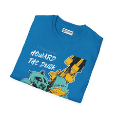 Howard the Duck and Rocket Raccoon Unisex Softstyle T-Shirt - IGZ Clothing 