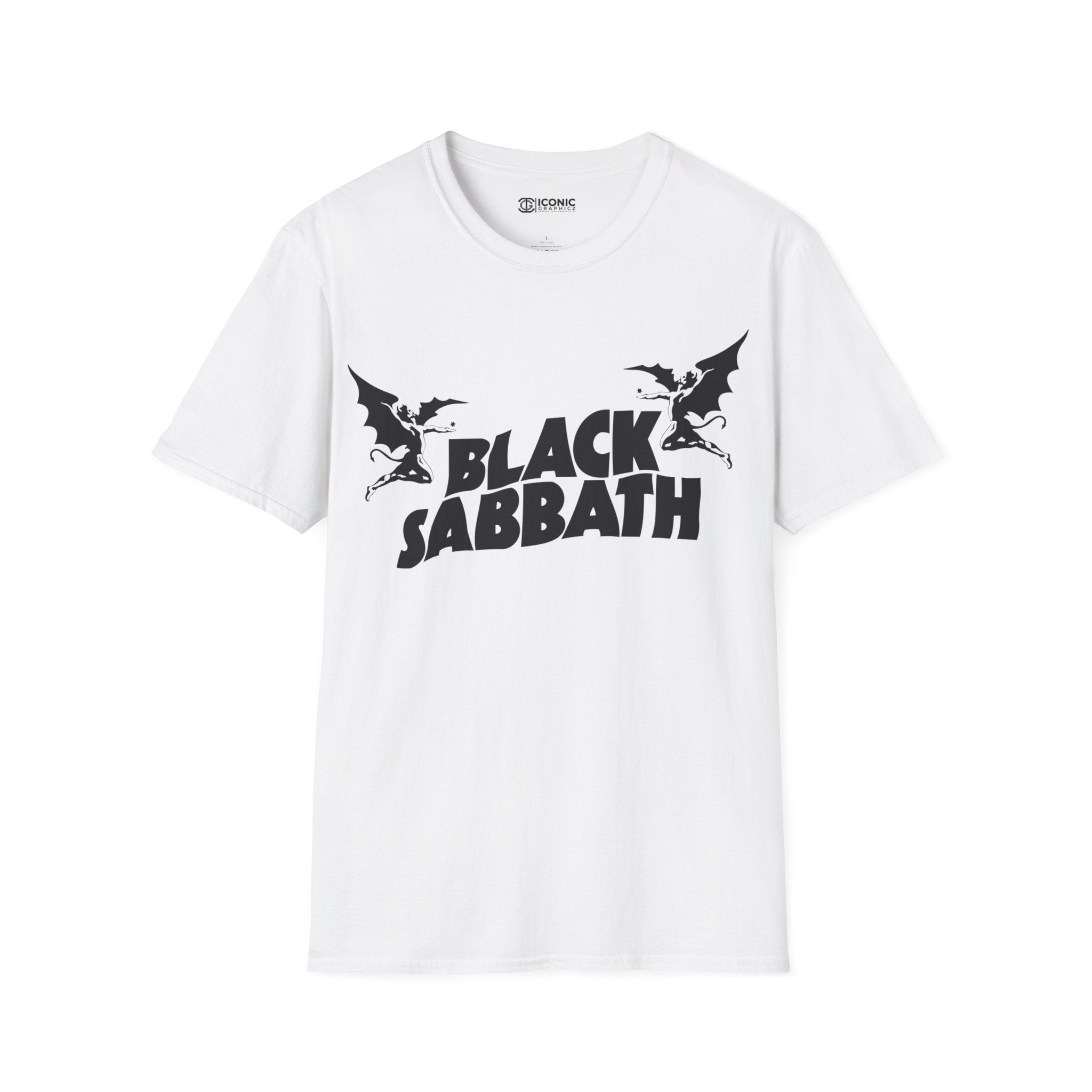 Black Sabbath Unisex Softstyle T-Shirt - IGZ Clothing 