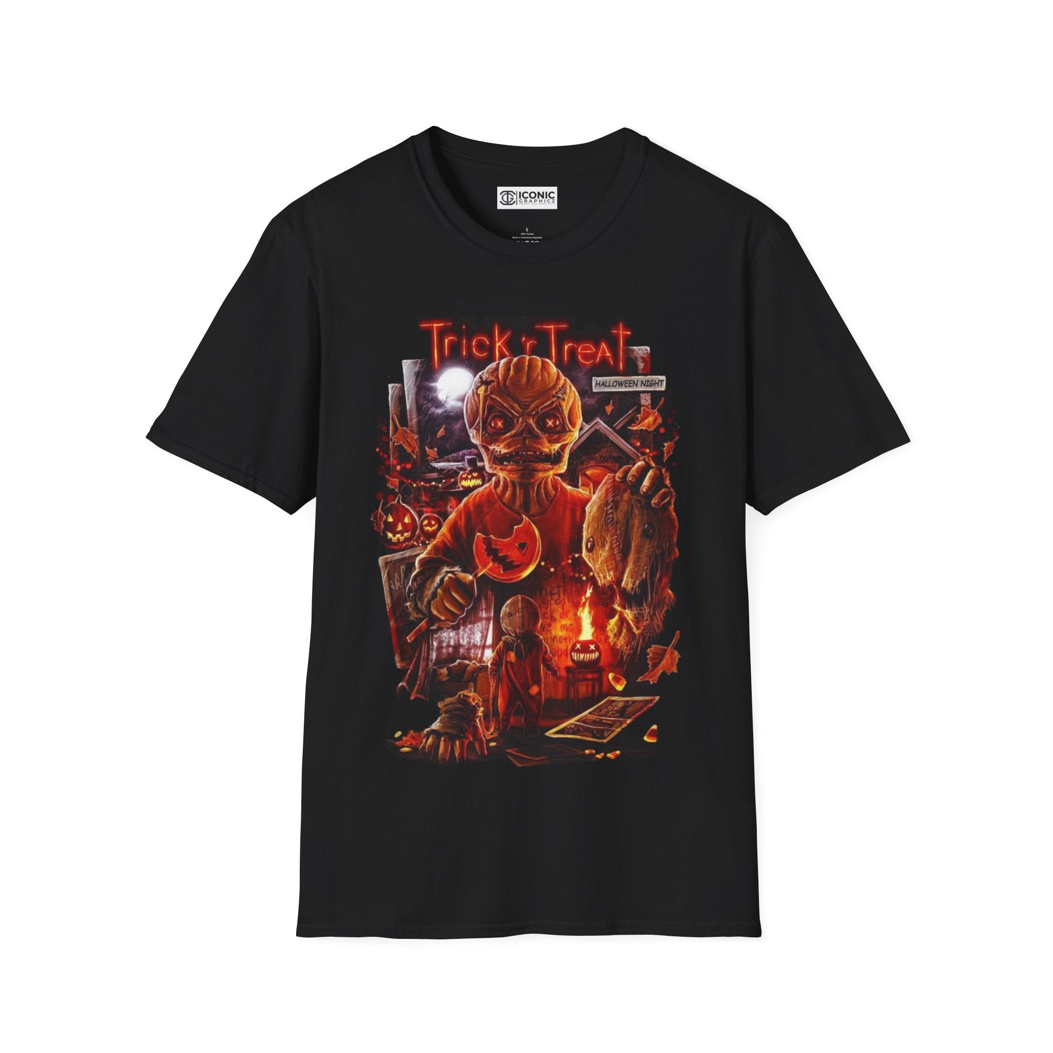 Trick or Treat Unisex Softstyle T-Shirt - IGZ Clothing 