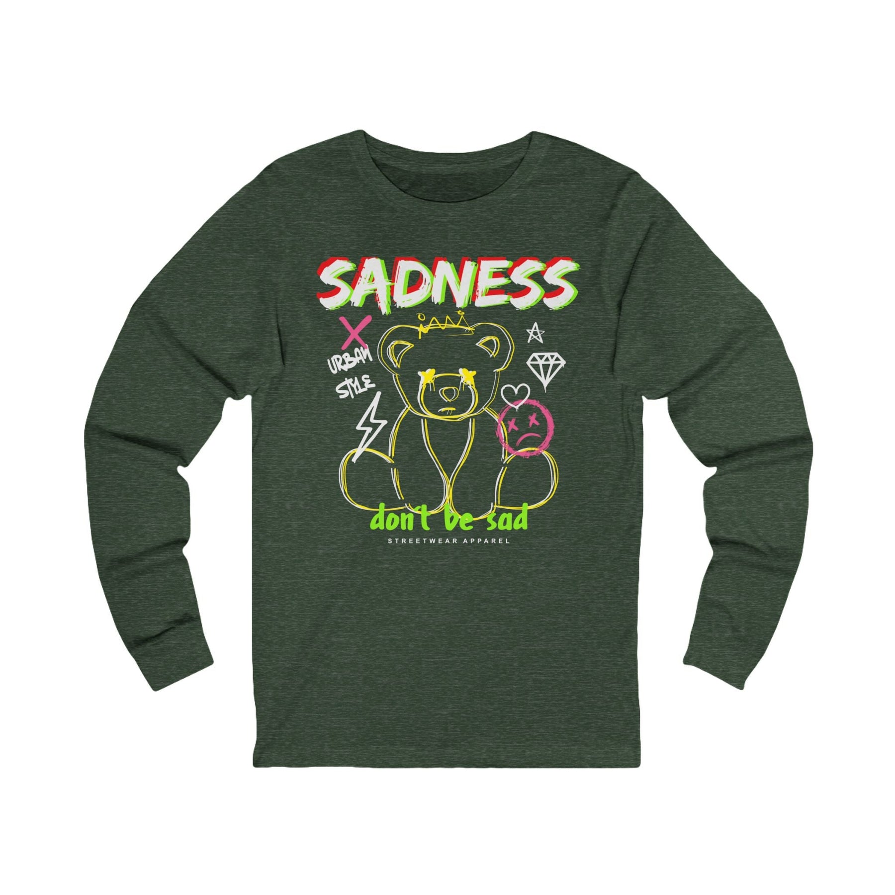 Bears Unisex Jersey Long Sleeve Tee Printify