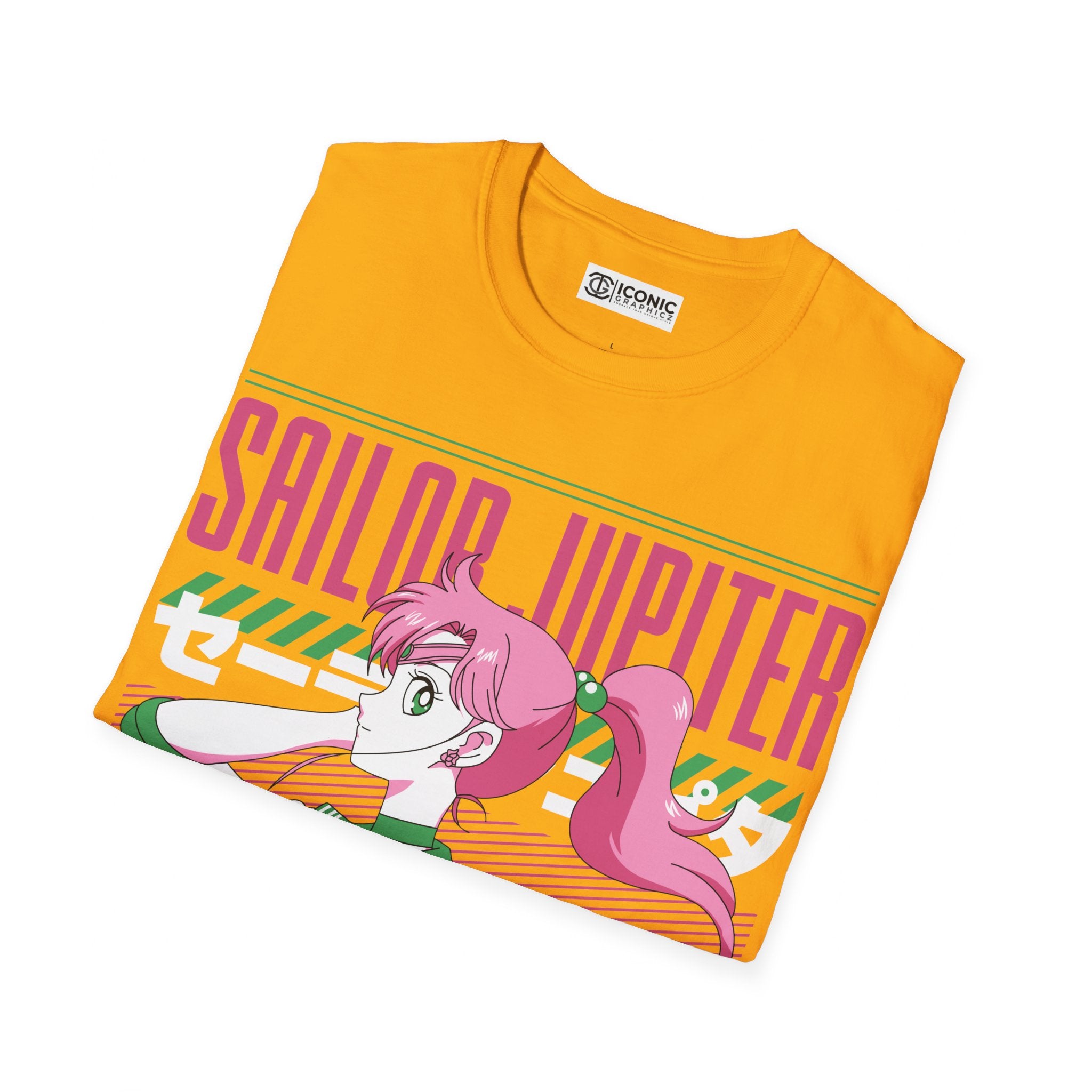 Sailor Jupiter Unisex Softstyle T-Shirt - IGZ Clothing 