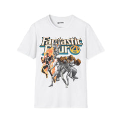 Fantastic 4 Unisex Softstyle T-Shirt - IGZ Clothing 