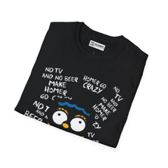 Simpsons Unisex Softstyle T-Shirt - IGZ Clothing 