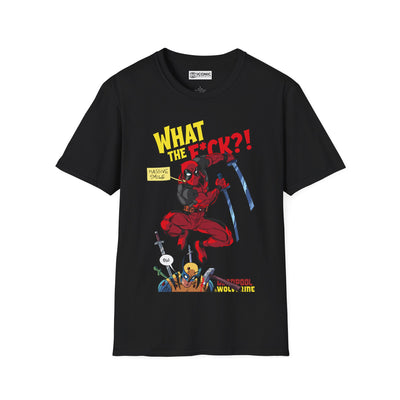 Deadpool and Wolverine Unisex Softstyle T-Shirt