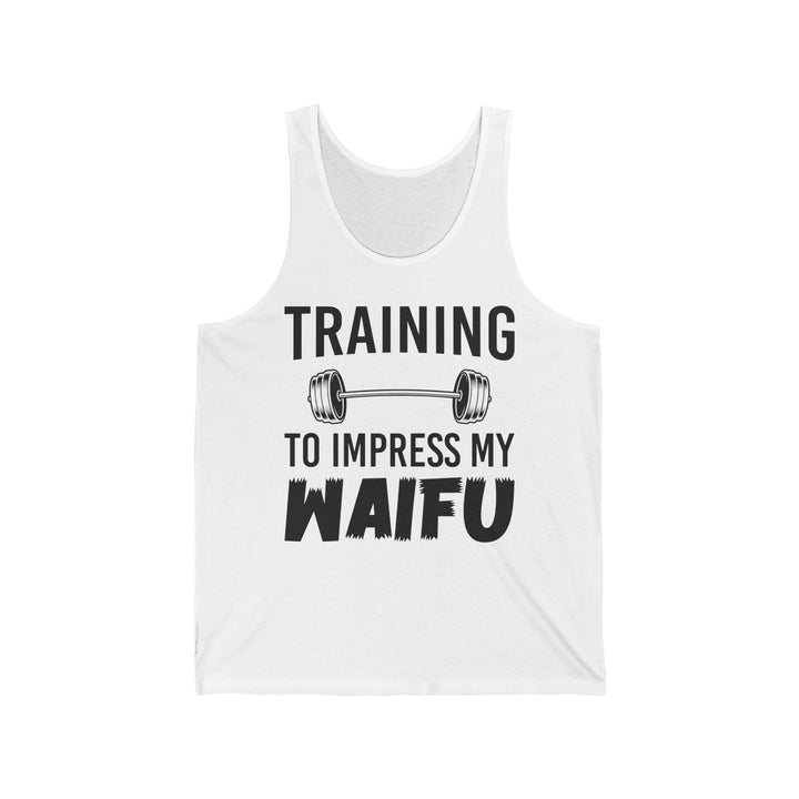 Anime fitness Unisex Jersey Tank Printify