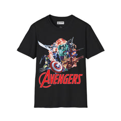 Avengers Unisex Softstyle T-Shirt - IGZ Clothing 