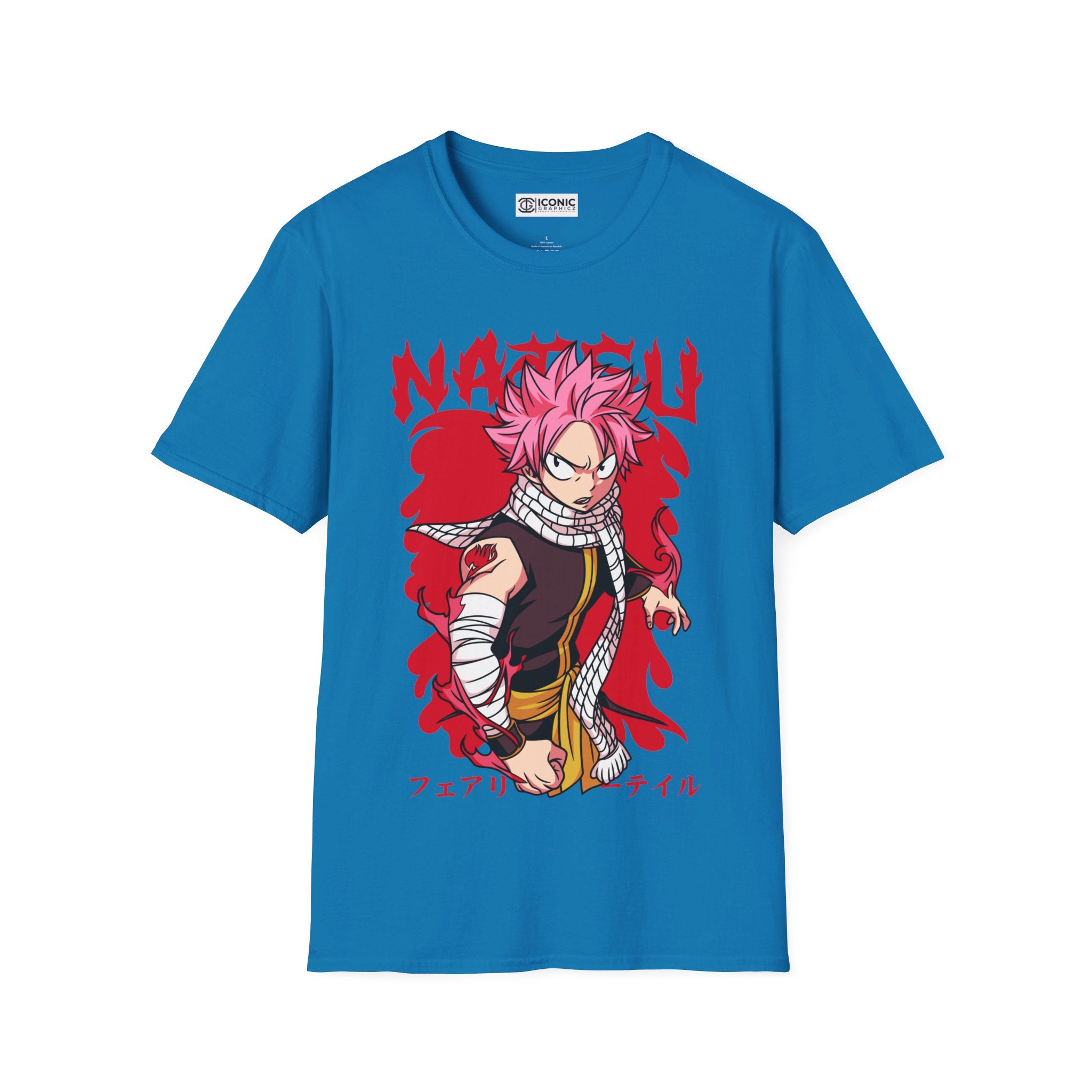 Natsu Unisex Softstyle T-Shirt - IGZ Clothing 