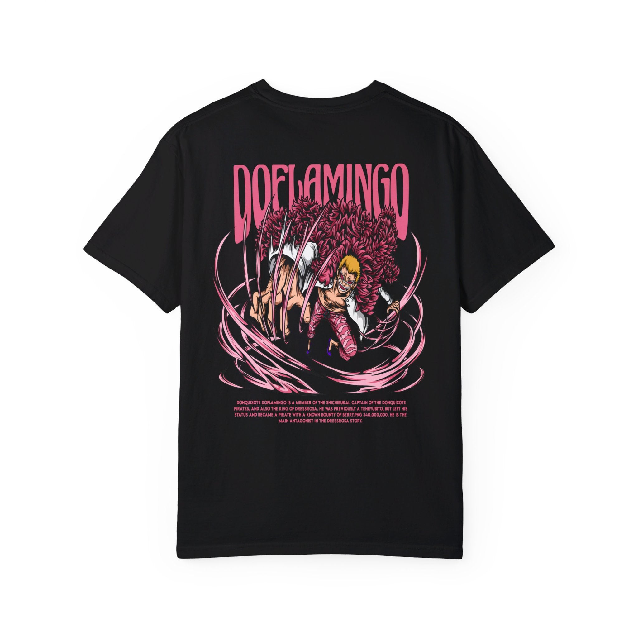 Doflamingo Unisex Garment-Dyed T-shirt - IGZ Clothing 