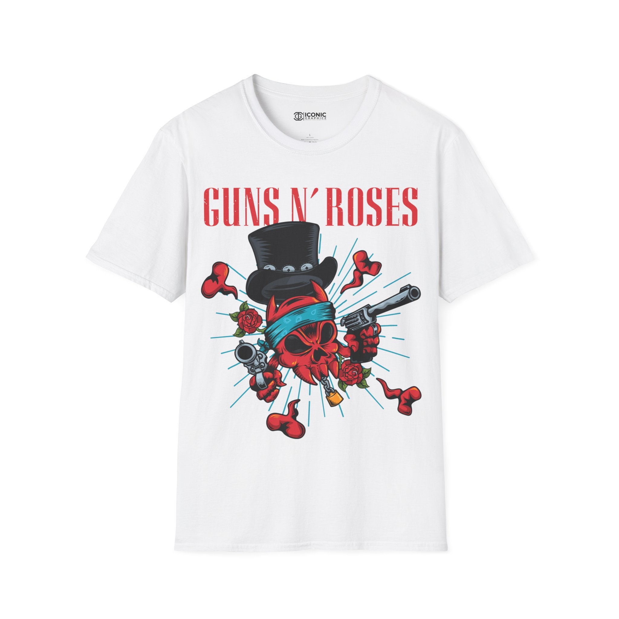 Guns N' Roses Unisex Softstyle T-Shirt - IGZ Clothing 