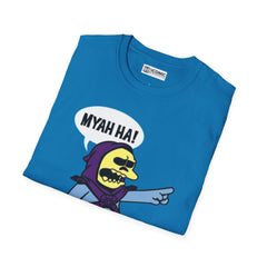 Skeletor and Nelson parody Unisex Softstyle T-Shirt - IGZ Clothing 