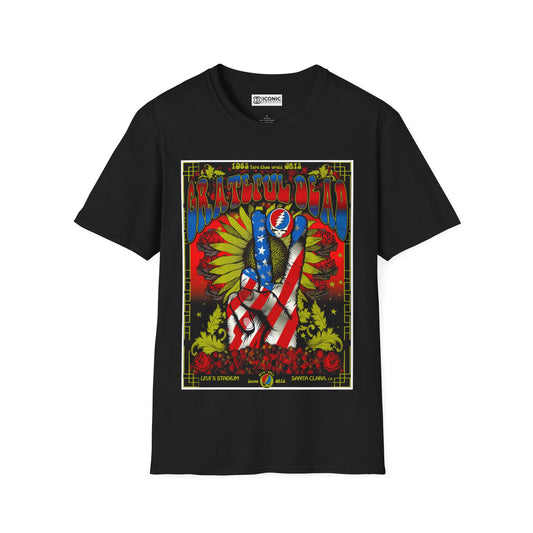 Grateful Dead Unisex Softstyle T-Shirt - IGZ Clothing 