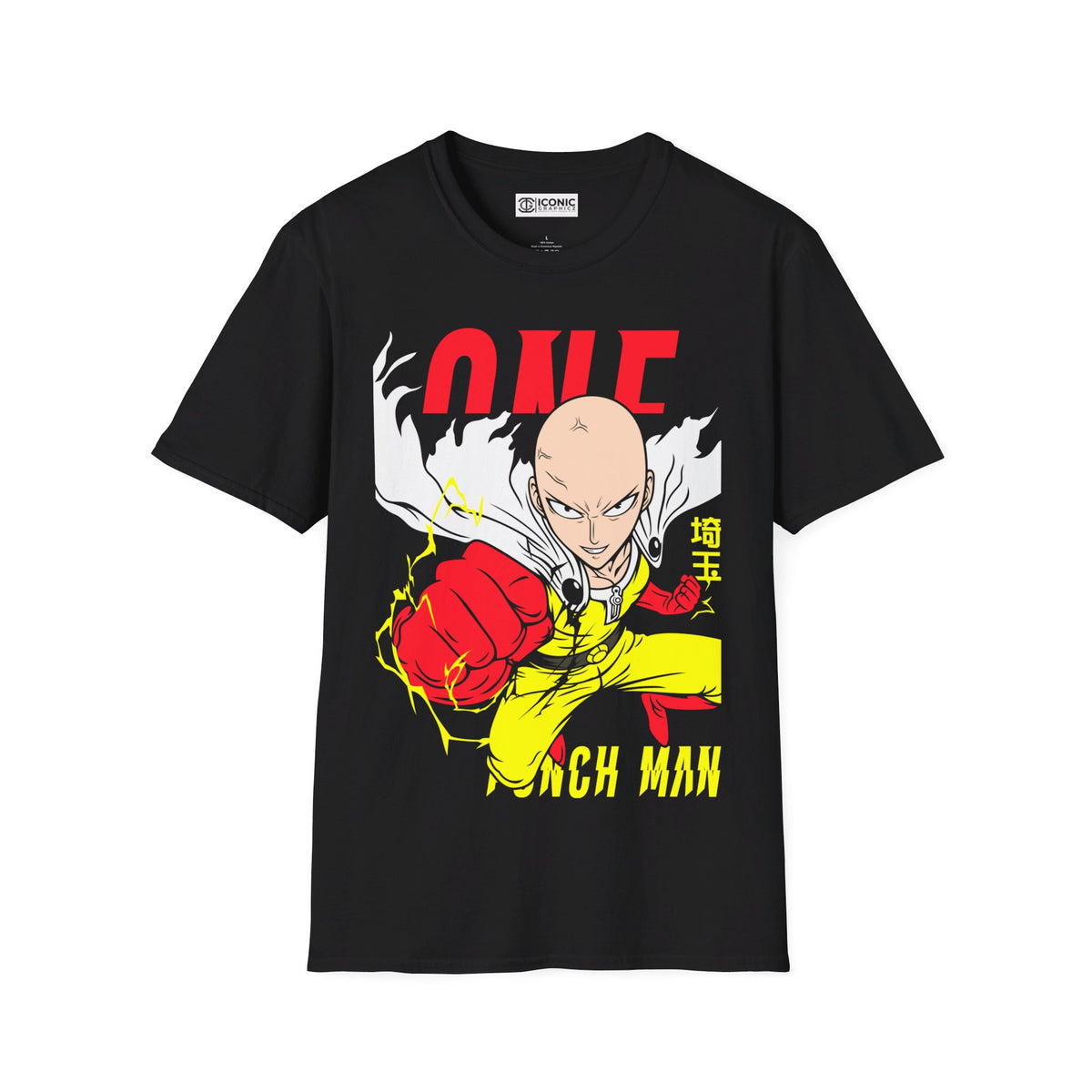 Saitama Unisex Softstyle T-Shirt - IGZ Clothing 