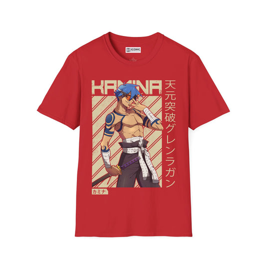 Gurren Lagann Kamina Unisex Softstyle T-Shirt - IGZ Clothing 