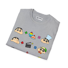 Shinchan Unisex Softstyle T-Shirt - IGZ Clothing 