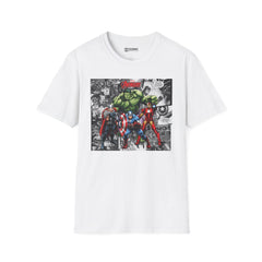 Avengers Unisex Softstyle T-Shirt - IGZ Clothing 