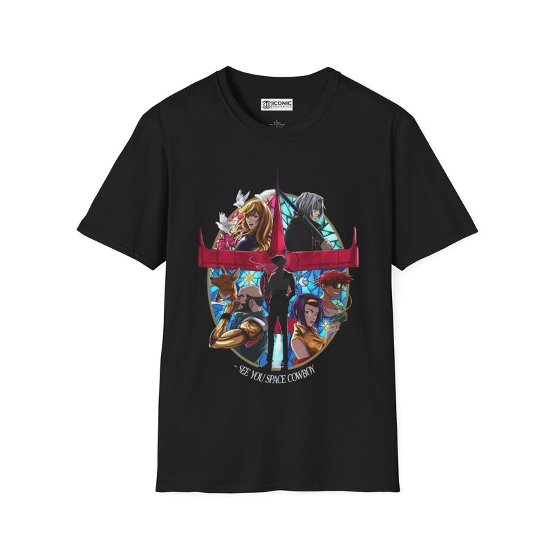 Space Cowboy Unisex Softstyle T-Shirt - IGZ Clothing 