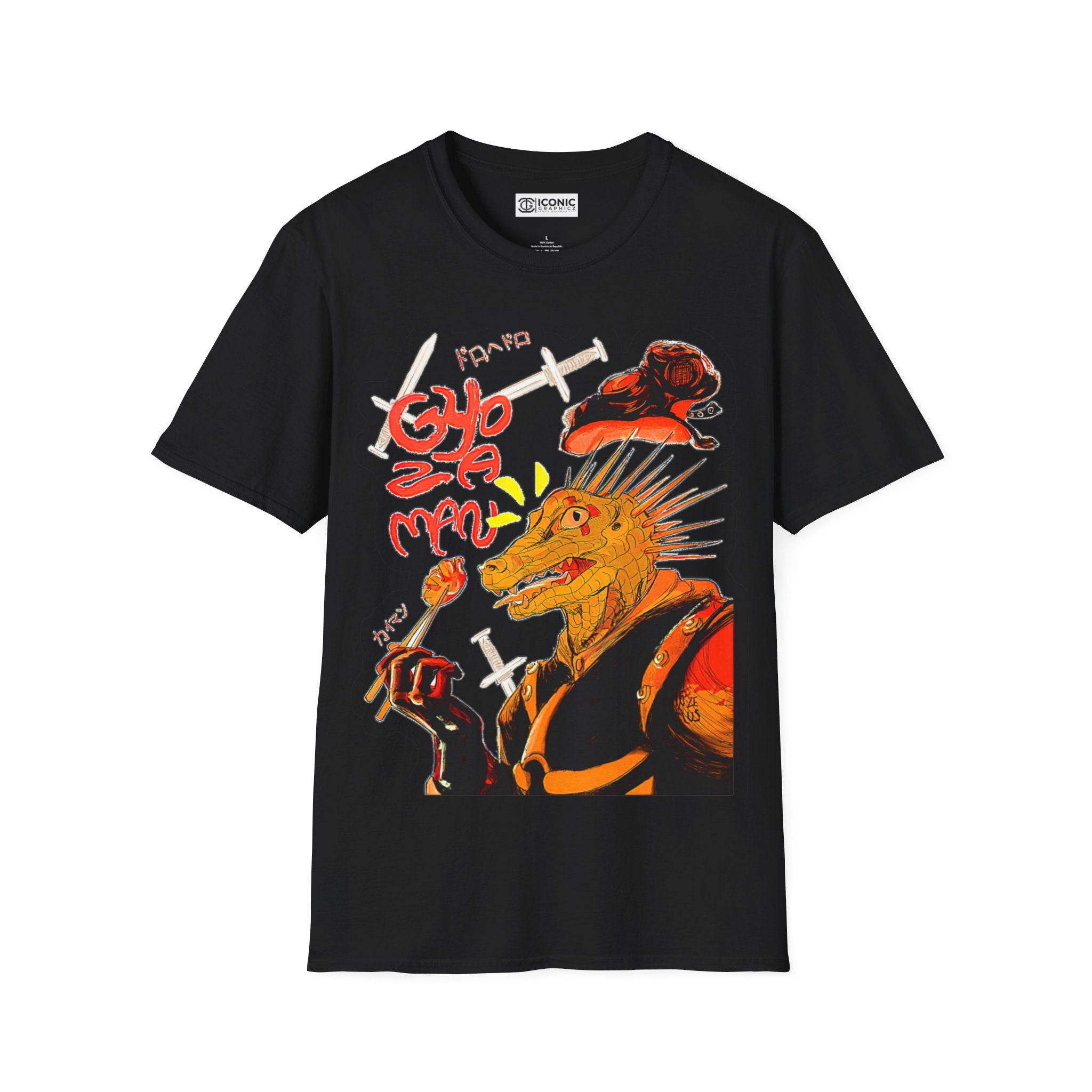 Dorohedoro Kaiman Unisex Softstyle T-Shirt - IGZ Clothing 