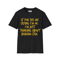 Banana Fish Unisex Softstyle T-Shirt - IGZ Clothing 